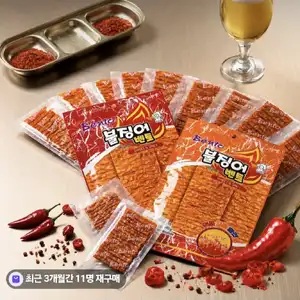 [네이버] 벤토 불징어 매콤달콤 8개 (10,500원 / 무배)