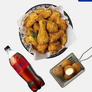 [카카오 톡딜] 뿌링클+치즈볼+코카-콜라제로1.25L
