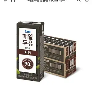 매일두유 검은콩 190ml 48팩