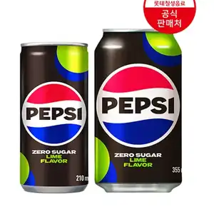 [네이버] 펩시제로슈거 라임향 355ml 24캔+210ml 30캔